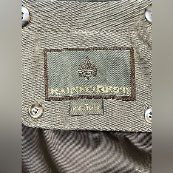 Rainforest khaki jackets, size Large - Picture 7 of 11